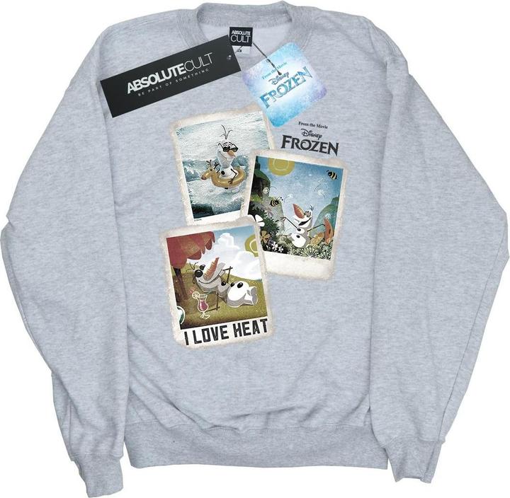 Immagine prodotto Disney Frozen Olaf Polaroid Felpa Ragazze (140, 146)