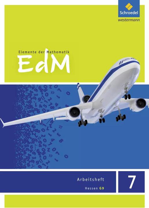 Image du produit Elemente der Mathematik 7. Arbeitsheft. G9. Hessen (Allemand, Helmut Postel, Heinz Riesel, Friedrich Suhr, Werner Ladenthin, Matthias Lösche, 2014)