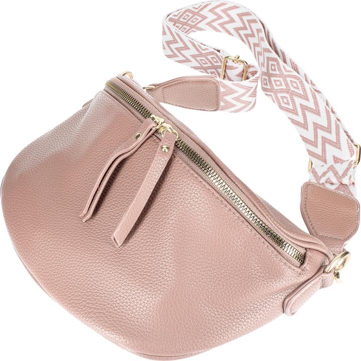 Actual product image Gallantry Belt bag with geometric pattern