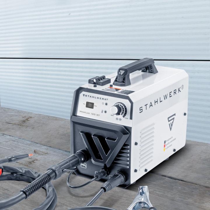 Actual product image Stahlwerk Welding machine Mini FLUX 120 ST with ARC | MMA function with 120 amps