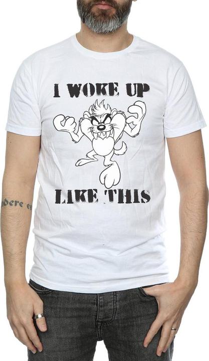 Actual product image Looney Tunes Mens Taz I Woke Up Like This T-Shirt (3XL)