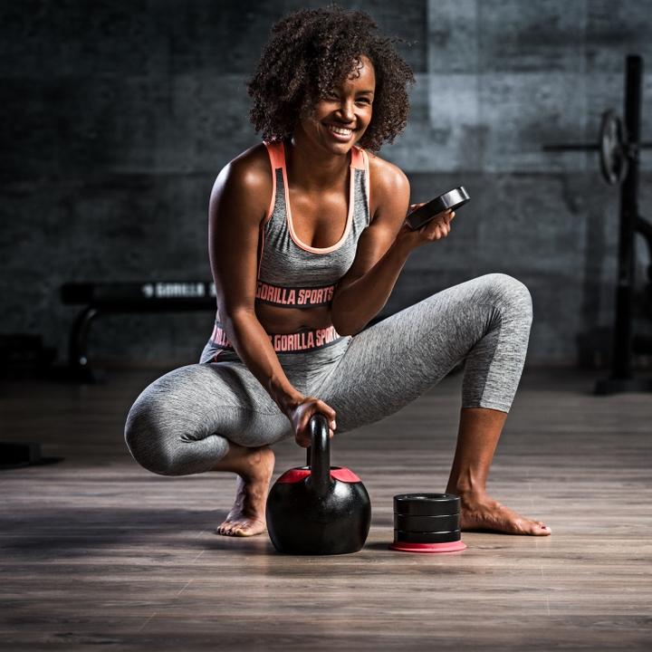 Image du produit Gorilla Sports Kettlebell réglable (4 x 2 kg)