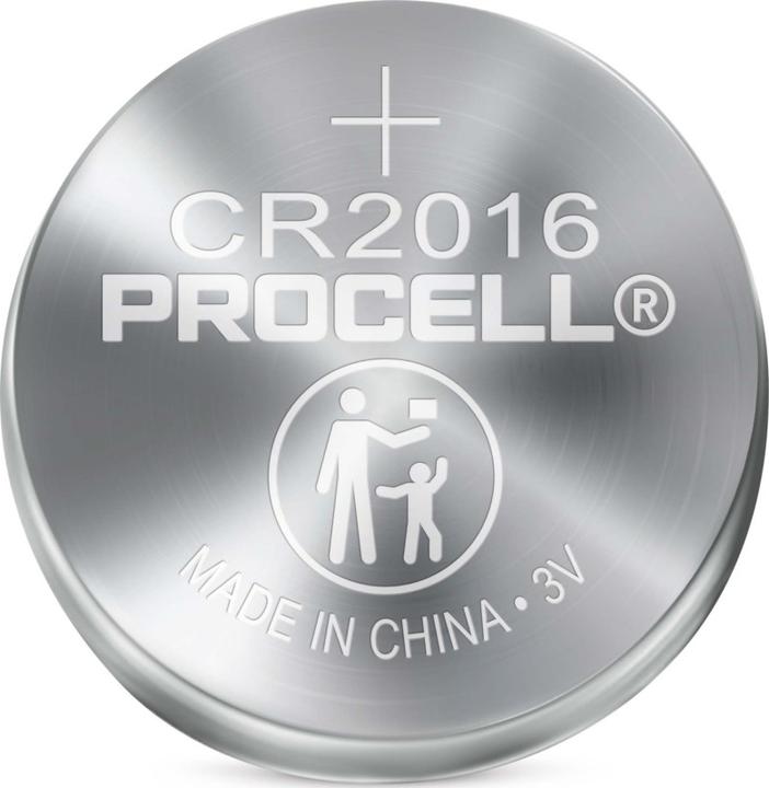 Immagine prodotto Duracell Batteria Procell (5 pz., CR2016, 85 mAh)