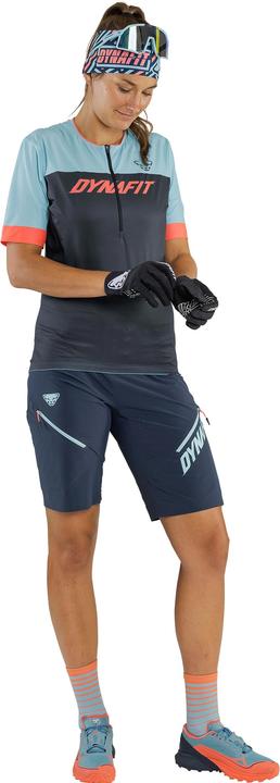 Actual product image Dynafit Women's Ride Light 1/2 Zip S/S Tee (XL)