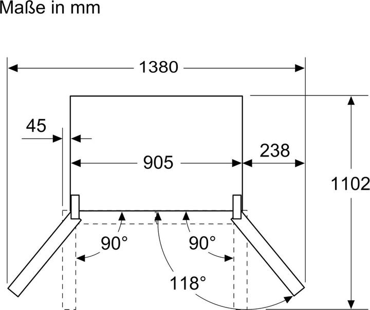 Immagine prodotto Bosch Hausgeräte KFN96VPEA (605 l)