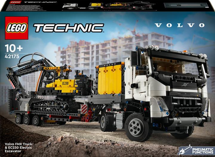 LEGO Volvo FMX truck with EC230 Electric crawler excavator (42175, LEGO Technic)