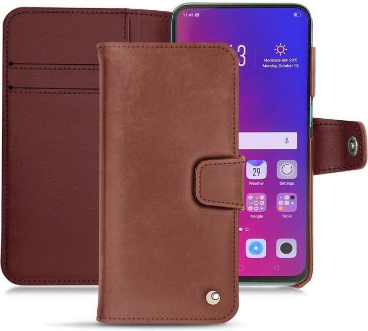 Noreve Housse cuir portefeuille (Oppo Find X)