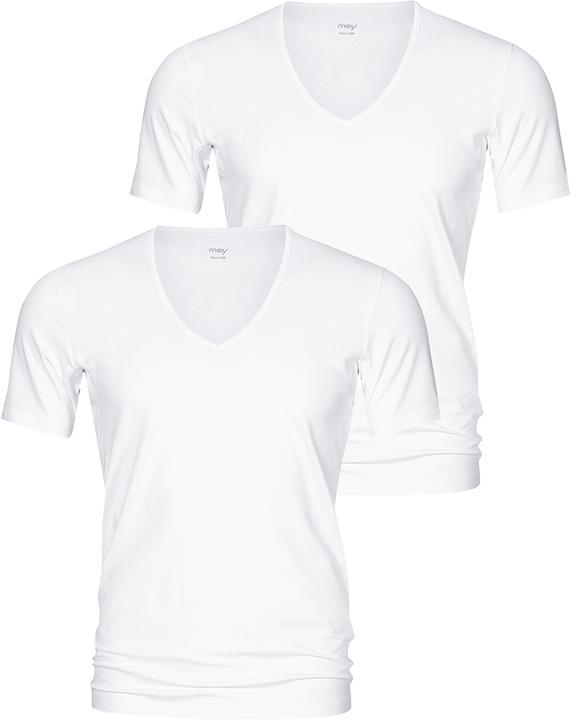 Produktbild Mey 2er Pack Dry Cotton T-Shirt mit V-Ausschnitt (3XL)