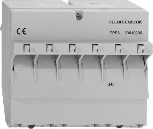 Immagine prodotto Rutenbeck Patch panel per montaggio REG, 6 PPR-6 5 porte, Cat.6/ClassE, adatto a 2381 PPR-6