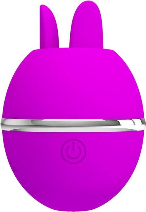 Actual product image Pretty Love Gemini Ball Purple. Round Silicone Vibrator