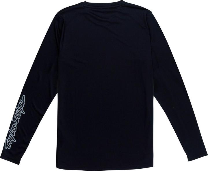 Actual product image Troy Lee Designs Womens Lilium LS Jersey, Mono, black, M (M)