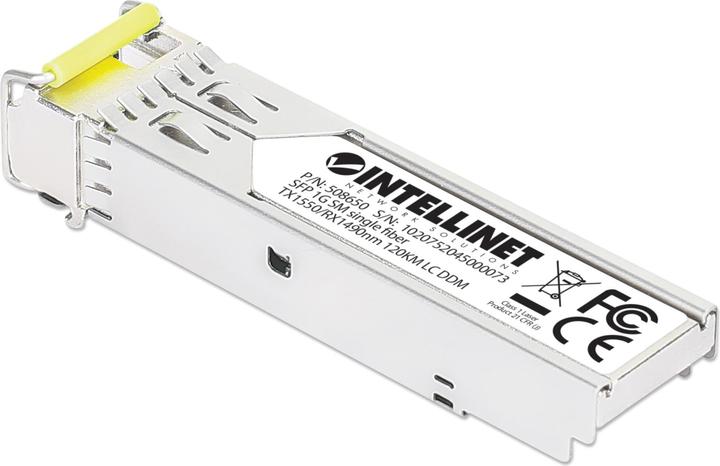 Produktbild Intellinet Gigabit SFP Mini-GBIC Transceiver WDM bidirektional für LWL-Kabel