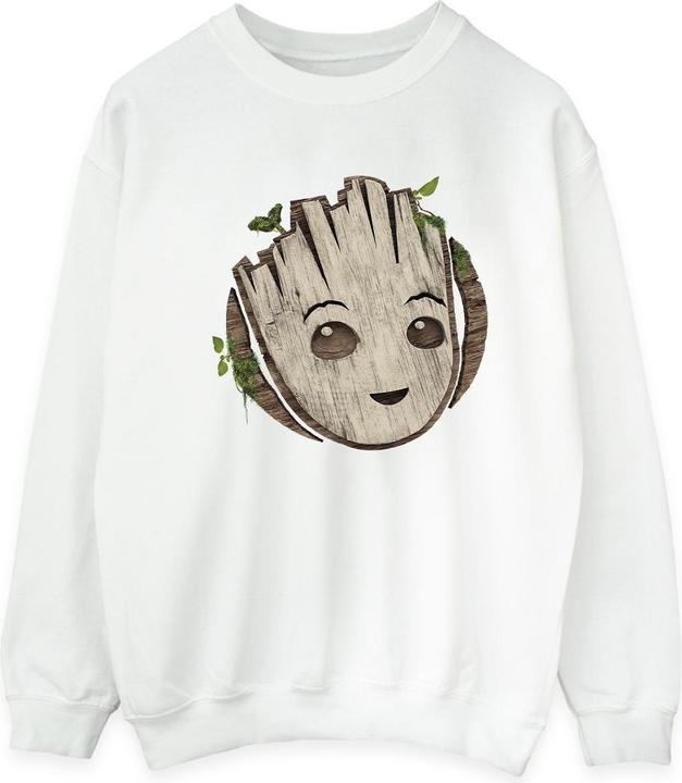 Produktbild I Am Groot Wooden Head Sweatshirt (XL)
