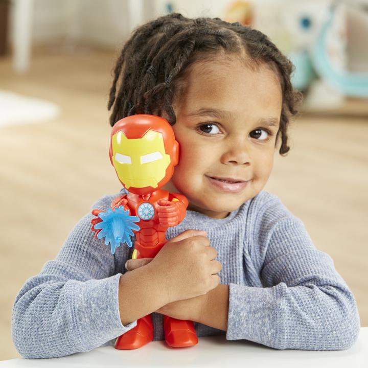 Image du produit Hasbro super grande figure d'action Iron Man, jouet de super-héros pour enfants