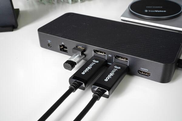 Actual product image FreeVoice Displayport to HDMI Cable (4k@144Hz) (HDMI)