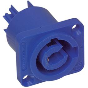 Image du produit Neutrik - Powercon, Embase 3 Points, Bleu, Renforce / Entrée Secteur