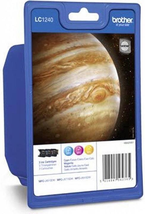 Actual product image Brother LC-1240 BLISTER PACK RAINBOW (M, C, Y)