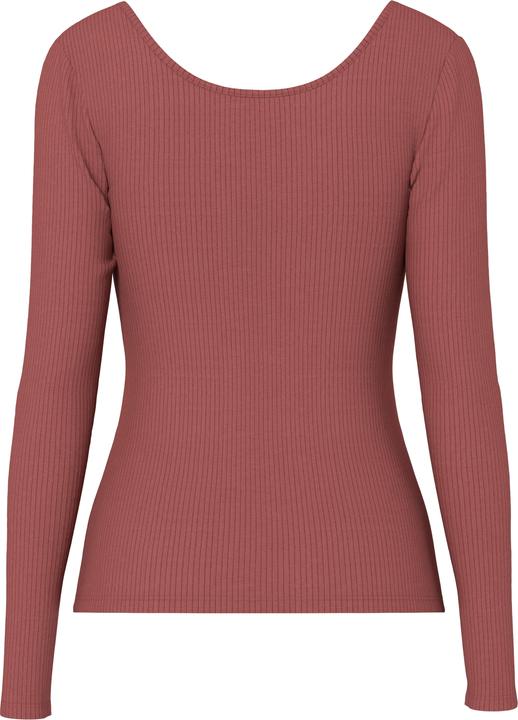 Actual product image Pieces Front buttoned ribbed top (S)