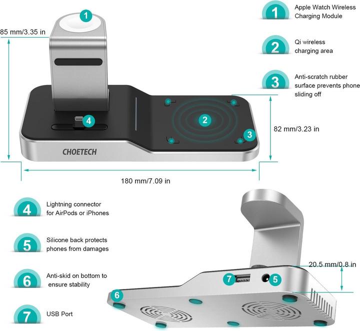 Immagine prodotto Choetech T316 (10 W)