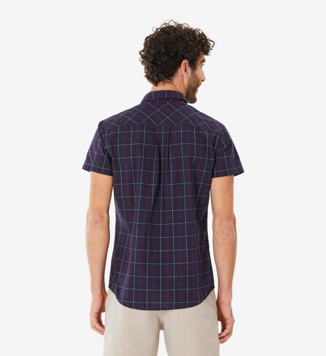 Produktbild Forclaz Hemd Herren kurzarm - NH100 blau (S)
