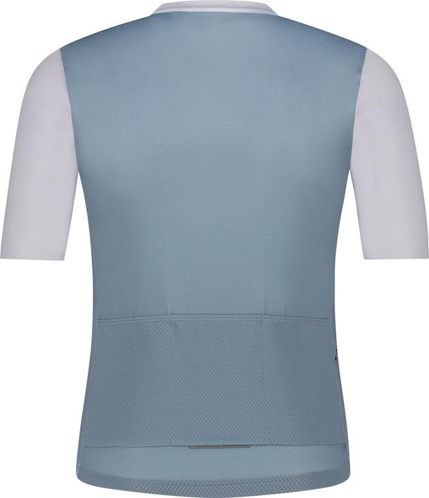 Actual product image Shimano Men Aria SS Jersey transparent blue (L)
