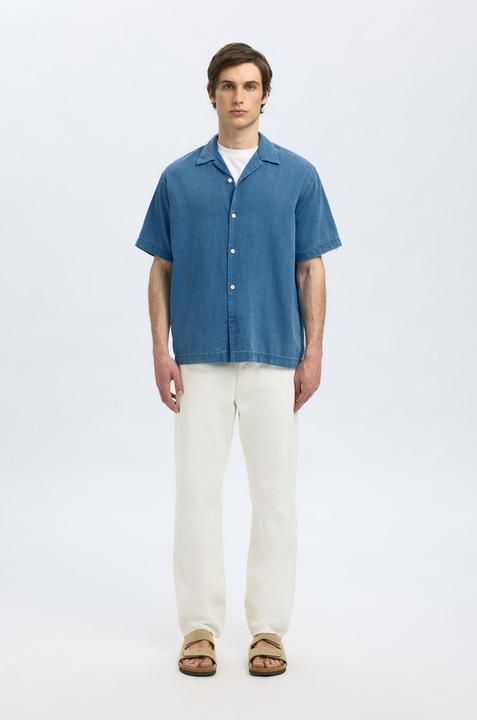 Produktbild Selected Homme Kurzarm Jeanshemd (XXL)