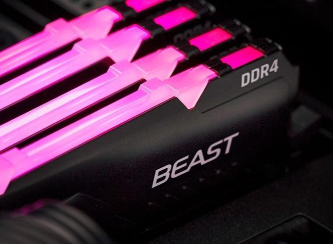 Actual product image Kingston FURY Beast (2 x 32GB, 3200 MHz, DDR4-RAM, DIMM)