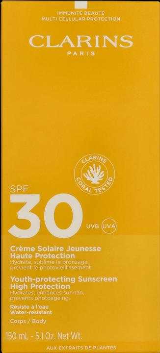 Produktbild Clarins Solaires Crême pour le Corps Sun Protection Factor 30 (re) (Sonnencreme, SPF 30, 150 ml)