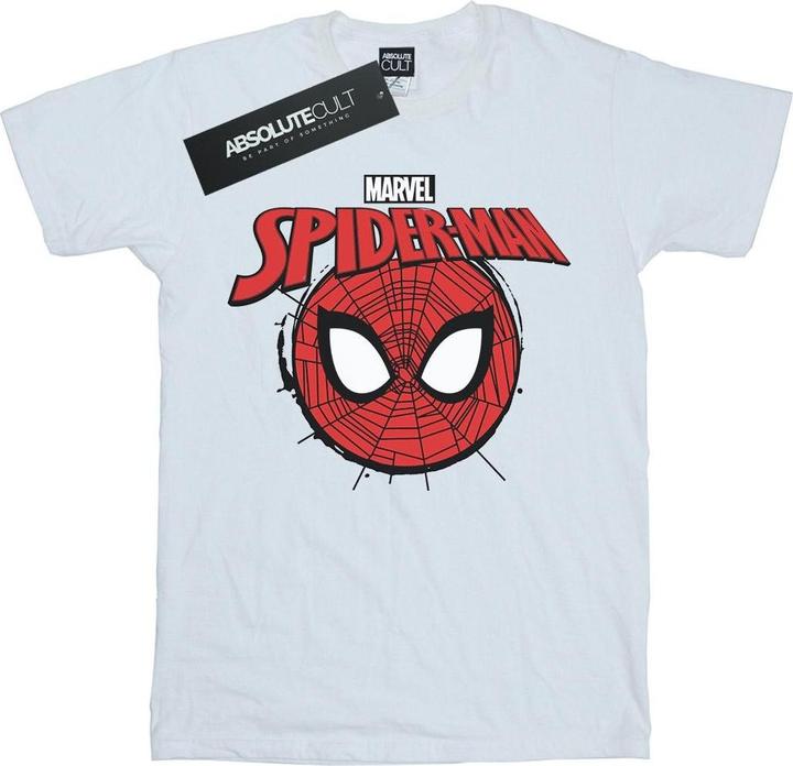 Immagine prodotto Spider-Man Logo Head Maglietta Uomo (L)