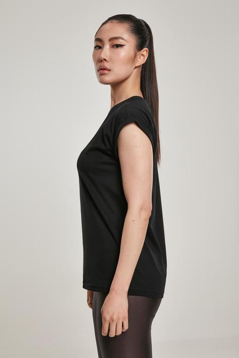 Actual product image Urban Classics Ladies Organic Extended Shoulder Tee (4XL)