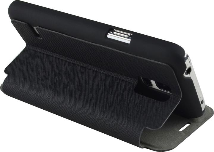 Actual product image Mobiparts Slim Folio Case Samsung Galaxy S5 Black (Samsung Galaxy S5)
