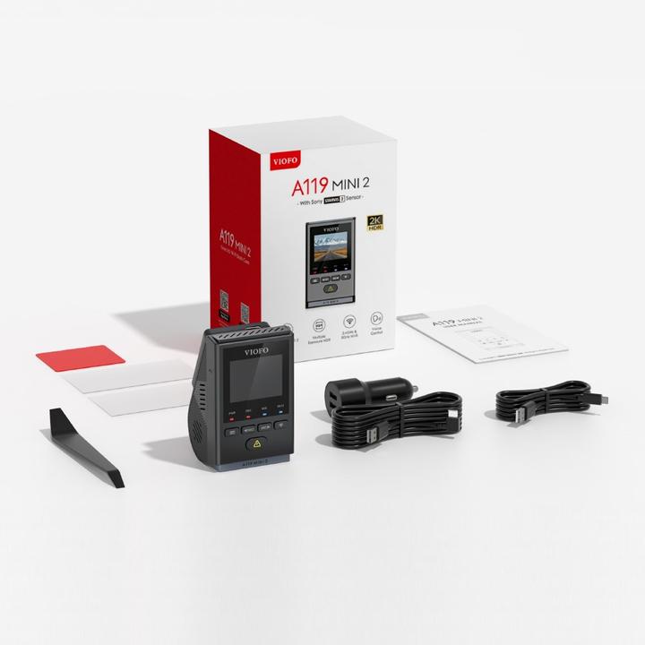 Productafbeelding Viofo A119 MINI 2-G GPS-routeopname (Nachtzicht, WiFi, GPS-ontvanger, QHD)