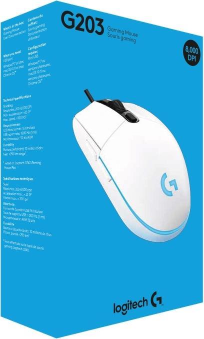 Produktbild Logitech G G203 Lightsync (Kabelgebunden)