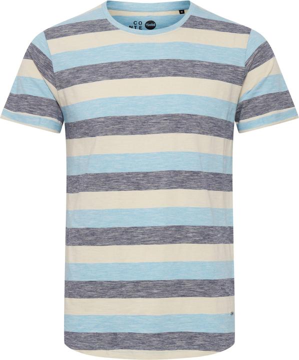 Immagine prodotto Solid Thicco Maglietta A Maniche Corte T-Shirt Con Stampa Da Uomo Con Girocollo In Cotone 100% (XL)