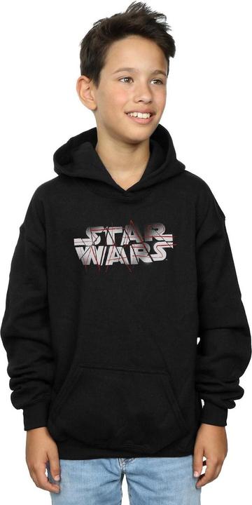 Produktbild Star Wars The Last Jedi Spray Logo Kapuzenpullover Jungen (152, 158)