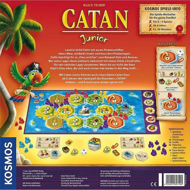 Produktbild Kosmos Catan Junior (Deutsch)
