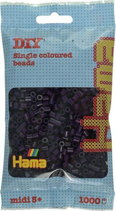 Actual product image Hama Beads Midi - Aubergine 1000 beads