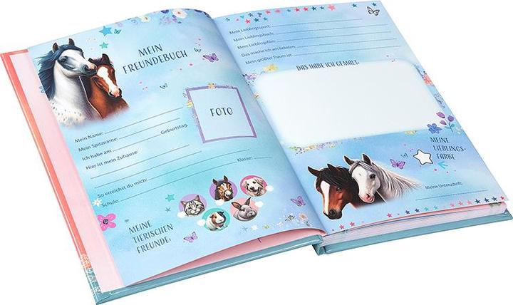 Actual product image Goldbuch Freundebuch A5 88 S.illu. Luna