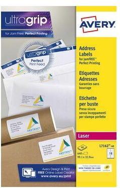 Image du produit Avery Adresses L7163