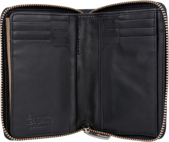 Image du produit Esquire Porte-monnaie Helena en cuir 12 cm