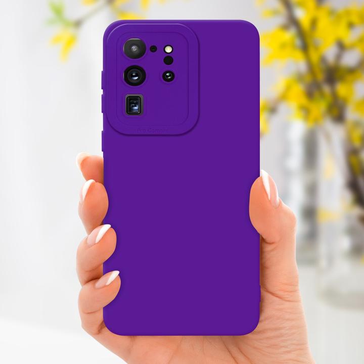 Actual product image Cadorabo Case for Samsung Galaxy S20 ULTRA in TPU Fluid LM162 Style (Samsung Galaxy S20 Ultra)