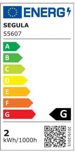 Energy Label Segula LED G9 pin 1,5W 2200K clear G9 1,5W 2200K dimmable (G9, 1.50 W, 90 lm, 1 x, G)