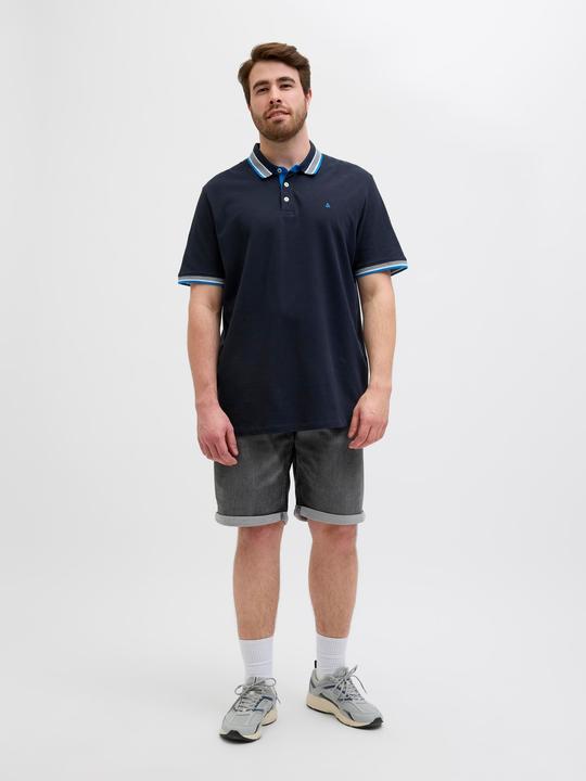 Produktbild Jack & Jones Plus Size Jjepaulos Polo Ss Noos Pls (8XL)