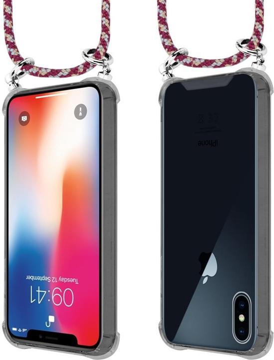 Produktbild Cadorabo TPU Handy Kette SILBER Cover