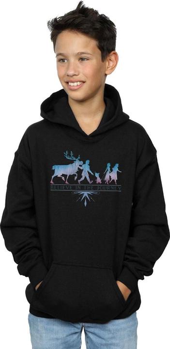 Immagine prodotto Disney Frozen 2 Believe In The Journey Silhouette Felpa con Cappuccio Ragazzi (152, 158)