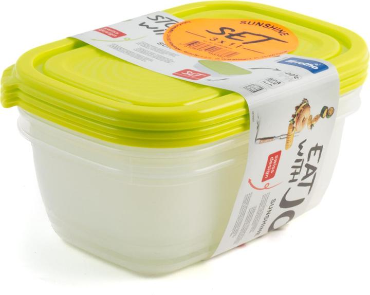 Image du produit Rotho FOOD BOX SUNSHINE SET 1.0 3PCS (1 l)