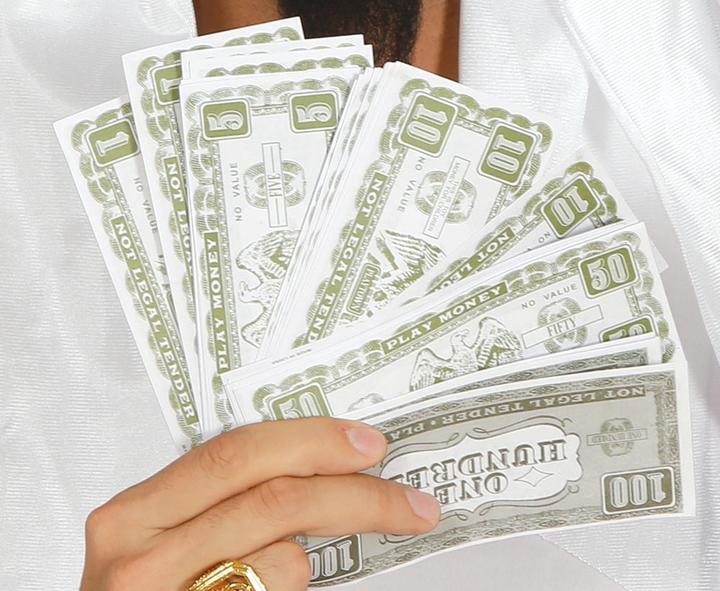 Actual product image Forum Novelties Counterfeit money - 75 banknotes