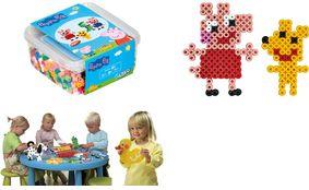 Actual product image Hama Perlen Maxi beads box Peppa Pig 900 pieces