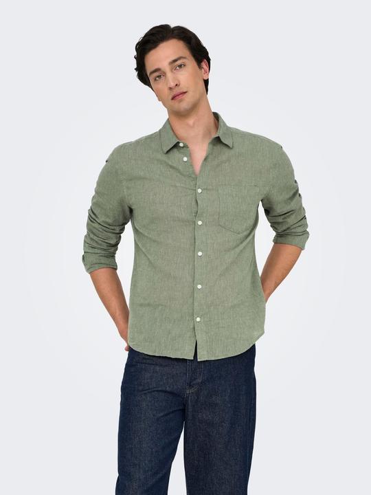 Image du produit Only & Sons Onscaiden Life Reg Ls 1 Pkt Shirt Noos (L)