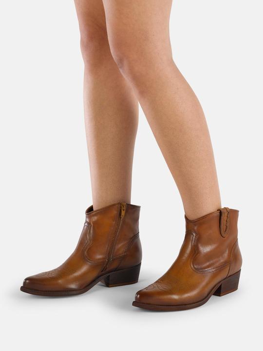 Produktbild Felmini Die Wide Cowboy-Stiefelette aus Marvin-Leder ist eine trendige und bequeme Wahl. Diese weite (41)